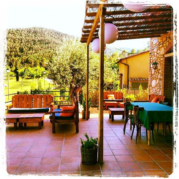 Hostal De L'Aigua Sant Llorenc de la Muga Bagian luar foto