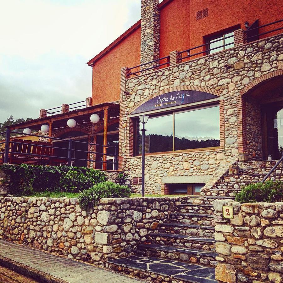 Hostal De L'Aigua Sant Llorenc de la Muga Bagian luar foto